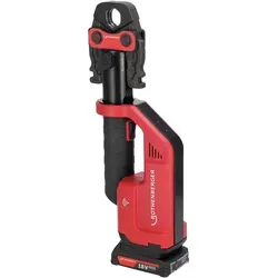 Rothenberger ROMAX COMPACT III Basic Set 1 1x2Ah EU - Sonstiges Elektrowerkzeug mit elektrohydraulischer Pressmaschine für präzises Verpressen von Fittings bis 40 mm, ausgestattet mit Constant Force Technology für konstante Presskraft und App-Connectivity zur Datenerfassung.
