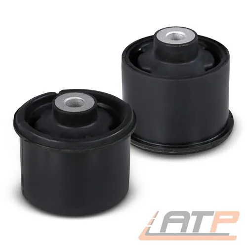 2x LAGERUNG ACHSKÖRPER HINTEN FÜR FORD FIESTA 6 AB BJ 2008