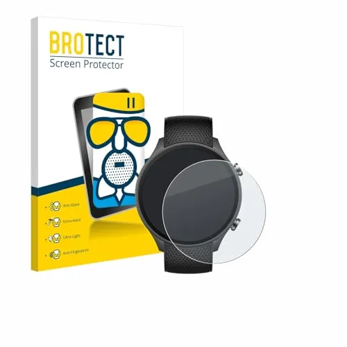 BROTECT Entspiegelungs Schutzglas für OnePlus watch 2R Schutzfolie Panzer Folie Glas Matt [Extrem Kratzfest 9H, Anti-Reflex, Anti-Fingerprint]