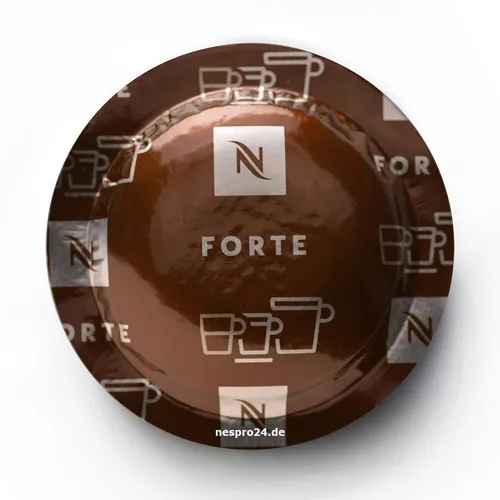 Nespresso B2B Forte 50 Kapseln – Perfekter Kaffeegenuss - Entdecken Sie den vollen Geschmack mit Nespresso B2B Forte Kapseln. Ideal für den professionellen Einsatz, bieten sie eine exquisite Kaffeeerfahrung in jedem Schluck.