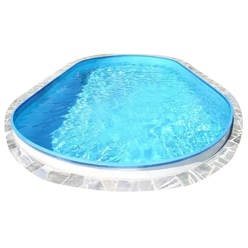 Waterman Ovalpool Stahlwandpool oval Exklusiv 800x420x120 cm - Swimmingpools: Hochwertiger ovaler Stahlwandpool, extrem langlebig und ideal für DIY-Projekte. Made in Europe mit reißfester PVC-Folie und stabiler, verzinkter Stahlwand.