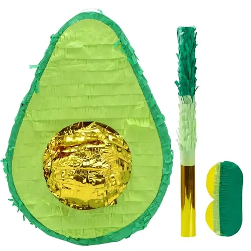 JOYIN Cinco De Mayo Avocado Pinata für Kindergeburtstagsparty, für Spaß Fiesta Taco Party Zubehör, mexikanisches Thema Dekoration, Karneval Feste, Taco Dienstag Event