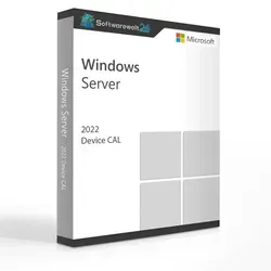 Windows Server 2022 Device CAL | 1 CAL | Zertifiziert - Betriebssysteme: Flexibel und kosteneffizient für den Gerätezugriff auf Serverressourcen, ideal für Unternehmen mit gemeinsam genutzten Geräten.