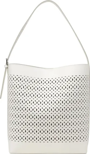 Damen Schultertasche HOBO BAG M universal - Taschen und Geldbörsen, stilvolle Hobo-Tasche mit gestanztem Muster und viel Stauraum für Alltags-Essentials.