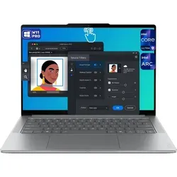 Lenovo Yoga Pro 7i Aura Edition AI Laptop – 14.5" 3K OLED Touchscreen - Eleganter Laptop für kreative Köpfe mit brillantem 3K OLED Display und intelligenter Leistung. Ideal für unterwegs dank leichter Bauweise und starker Akkulaufzeit.