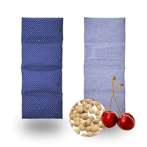 IEA Medical Kirschkernkissen XXL - Wärmekissen für Nacken & Schultern - Hochwertiges Kirschkernkissen aus 100% Baumwolle für angenehme Wärme. Ideal zur Entspannung von Nacken, Schultern und Rücken. Vielseitig einsetzbar als Kältekissen bei Bedarf.