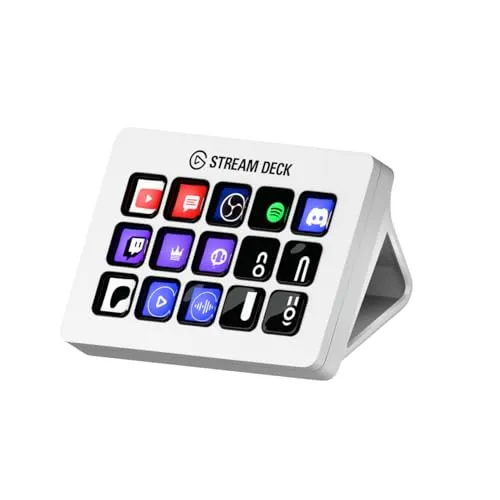 Elgato Stream Deck MK.2 - 15 programmierbare Tasten, individuell beleuchtet für PC und Mac, ideal für Streamer und Content Creator