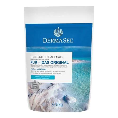 Dermasel Totes Meer Badesalz Pur 5 kg