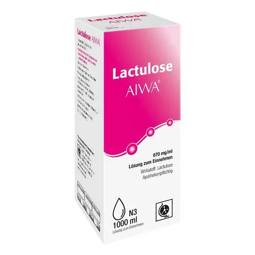 Lactulose AIWA 670 mg/ml Lösung zum Einnehmen 1000 ml