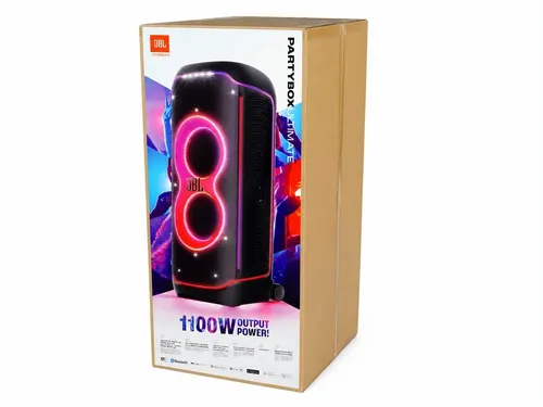 Partybox Ultimate - Mobiles Soundsystem mit Bluetooth 5.3, vielseitige Verbindungsoptionen für Partys und unterwegs