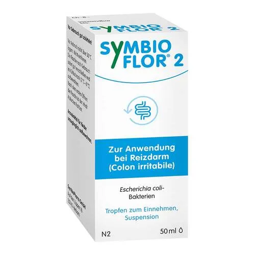 Symbioflor 2 Suspension - Arzneimittel zur gezielten Behandlung des Reizdarmsyndroms mit nachgewiesener Wirksamkeit durch lebende Escherichia coli-Bakterien, frei von Konservierungsstoffen und Alkohol.