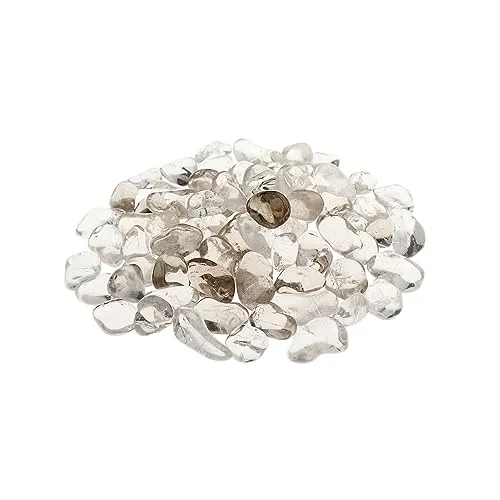 NKlaus 300g Bergkristall 15-25 mm Heilsteine Rock Crystal transparente Varietät Stein 14680