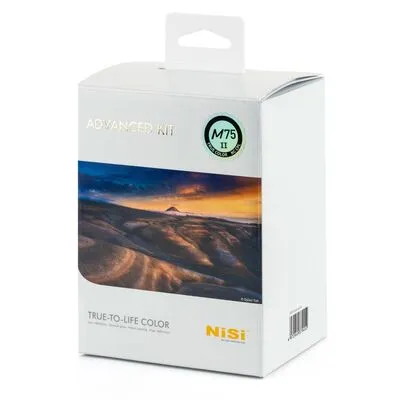 NiSi M75II Advanced Kit - Hochwertiger Objektivfilter - Objektivfilter Set für kreative Fotografie, inklusive fortschrittlicher Filtertechnologie für beeindruckende Bildqualität.