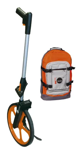 Nedo Leichtmessrad ECONO mit Rucksack - 703126 - Vermessungsgeräte, leicht und mobil, ideal für präzise Messungen unterwegs mit praktischem Rucksack für einfachen Transport.