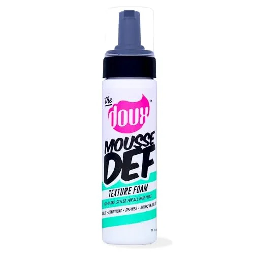 The Doux Def Texture Foam Mousse 7.0 Fl Oz, transparent, 1 Stück