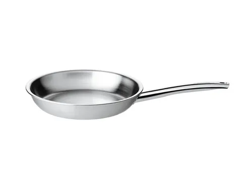 Spring Brigade Premium Bratpfanne - Edelstahl Pfanne für alle Herdarten, inklusive Induktion. Ideal für hoch erhitzbares Braten und langlebig im täglichen Einsatz.
