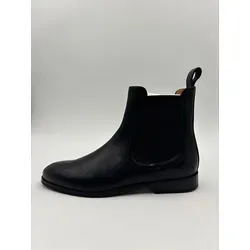 Melvin & Hamilton Stiefeletten Damen Susan 100 Schwarz 36 - Stilvolle Stiefeletten aus hochwertigem Kuhleder, mit flachem Absatz für komfortablen Tragekomfort. Ideal für den Alltag und leicht zu pflegen.