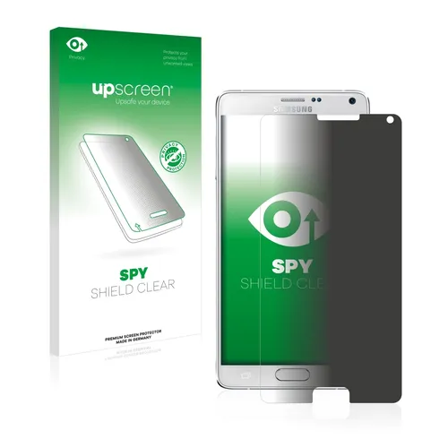 Anti Spy Blickschutz Folie für Samsung Galaxy Note 4 Folie Blaulichtfilter