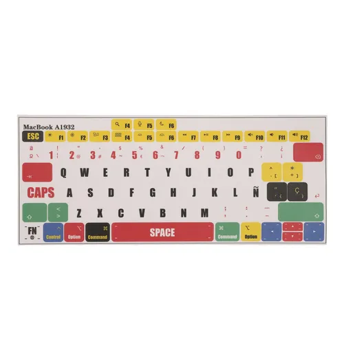 Apple MacBook Air 13" 2018 2019 2020 A1932 Sticker tastatur-aufkleber-set 