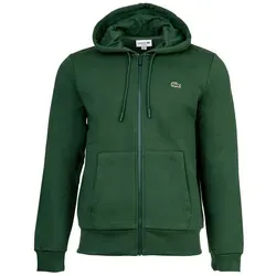 Lacoste Sweatjacke Sweat green - Funktionsjacke in Größe XXL, aus hochwertiger Baumwolle und Polyester, ideal für sportliche Aktivitäten und Freizeit mit lässigem Stil.