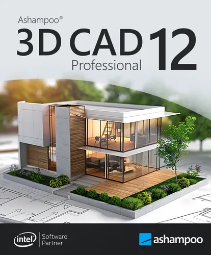 Ashampoo 3D CAD Professional 12 - CAD Software für Windows 10/11 - Professionelle CAD-Software für präzise 3D-Planung, ideal für Architekten und Designer. Dauerlizenz für 1 PC im digitalen Download.