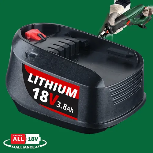 4X 18V 3,8Ah Akku für Bosch - Elektrowerkzeug-Akkus mit 5 Jahren Herstellergarantie und hoher Kapazität für zuverlässigen Einsatz in allen Bosch Geräten.