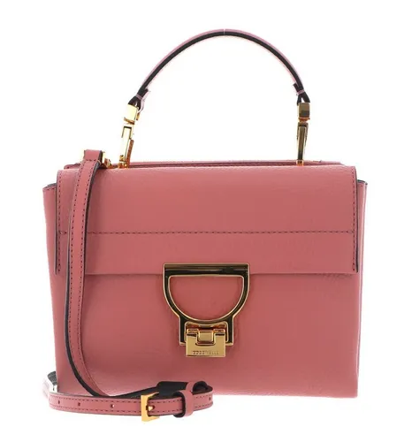 COCCINELLE Umhängetasche Arlettis rosa - Elegante Umhängetasche aus hochwertigem Rindsleder in zartem Rosa. Ideal für den Alltag, bietet sie ausreichend Platz für Ihre Essentials und setzt stilvolle Akzente.