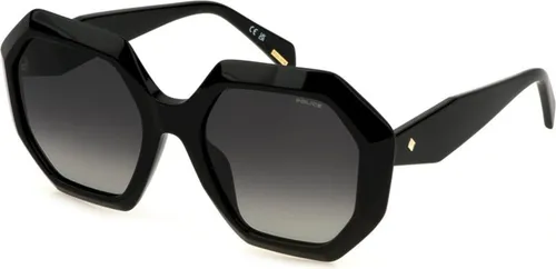 Police SPLM10 0700 NERO LUCIDO 54/20/140 Damen Sonnenbrillen