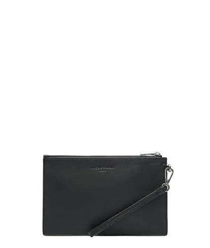 Liebeskind Kosmetiktasche Leder 22.5 cm in Schwarz - Elegante Kosmetiktasche aus hochwertigem Leder, 22.5 cm groß, ideal für die stilvolle Aufbewahrung von Make-up und Pflegeprodukten.