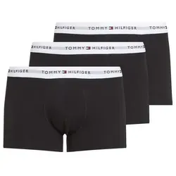 Tommy Hilfiger Underwear Boxer TRUNK 3 PACK - Boxer anliegend, im praktischen 3er-Pack mit kontrastfarbenem Logobund für optimalen Tragekomfort und modernen Look.