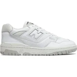 New Balance Herren 550 Sneaker - Weiß (100), 42 EU - Herren-Sneaker mit verstellbarem Spitzenverschluss für individuelle Passform. Strapazierfähiges Obermaterial aus Leder und Mesh sorgt für sportlichen Look und Komfort.