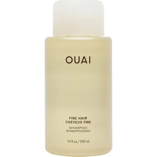 OUAI Fine Shampoo – Volumen für feines Haar - Langanhaltendes Volumen-Shampoo für feines Haar, angereichert mit Biotin und Chiasamenöl für mehr Sprungkraft und Pflege. Ideal für mühelose Haarpflege und strahlend volles Haar.
