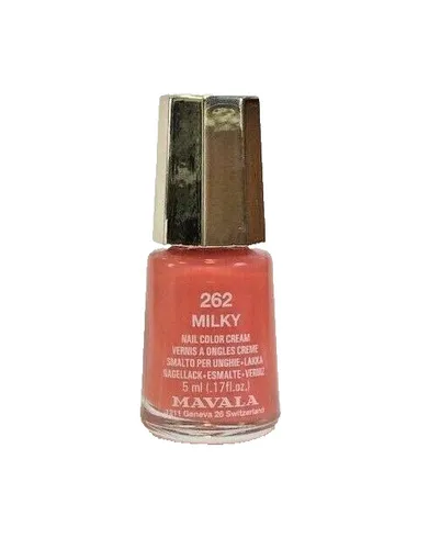 MAVALA 5 ml Nagellack Milky helles Orange Koralle Nail Color Cream Lack 262