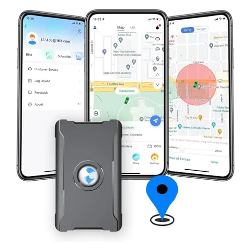 GPS Tracker S20 Pro - Echtzeit-Ortung für Fahrzeuge mit Geo-Fence & App-Benachrichtigungen - Robuster GPS-Tracker für präzise Fahrzeugortung in Echtzeit. Mit einem starken Magneten, wasserdicht und bis zu 7 Monate Akkulaufzeit – ideal zur Diebstahlsicherung.