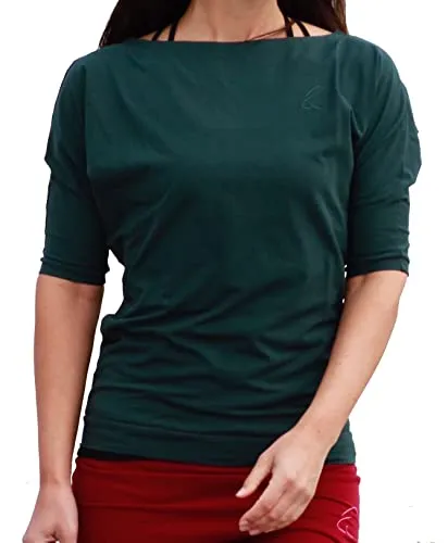 ESPARTO Halbarmshirt Sadaa in Thymian (Dunkelgruen) M