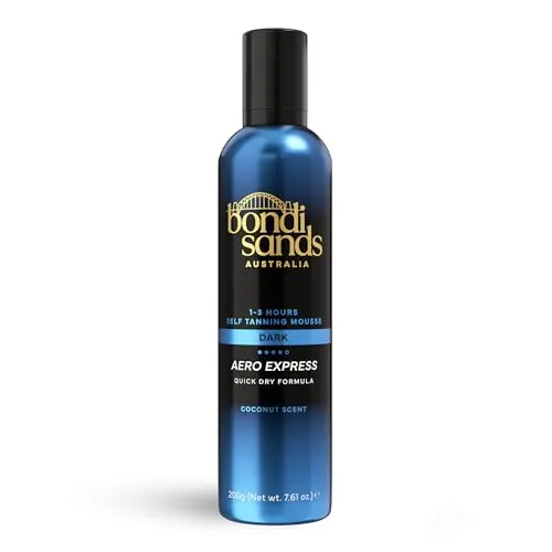 Bondi Sands Aero Selbstbräunungsmousse One Hour Express 200 ml - Erleben Sie die innovative Selbstbräunung mit Bondi Sands Aero. Der leichte Schaum sorgt in nur einer Stunde für eine gleichmäßige, natürliche Bräune und pflegt die Haut gleichzeitig. Ideal für einen strahlenden Teint!