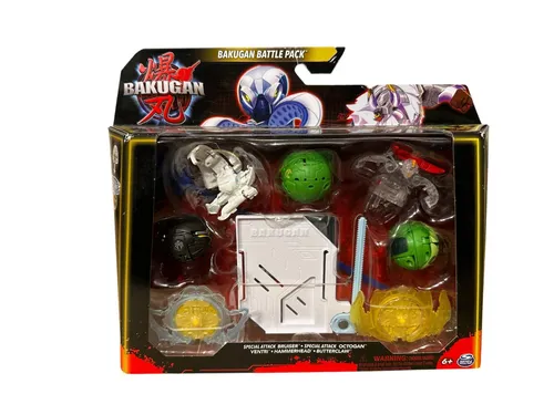 Bakugan 3.0 Battle Pack - 5 Bälle mit 2 Special Attack und 3 Core, individuell kombinierbare Actionfiguren für strategische Kämpfe