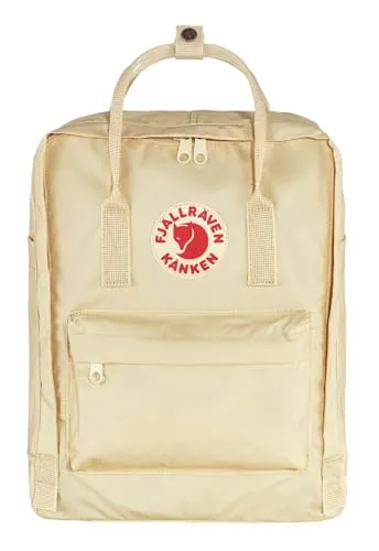Fjällräven Unisex Kånken Rucksack, Light Oak, One Size - Tagesrucksäcke mit strapazierfähigem Vinylon-F, herausnehmbarem Rückenpolster, das auch als Sitzkissen dient, und reflektierendem Logo für mehr Sicherheit.