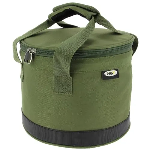 NGT Bait Bin with handles and cover Ködertasche, Grün, M/27 x 27 x 5 cm