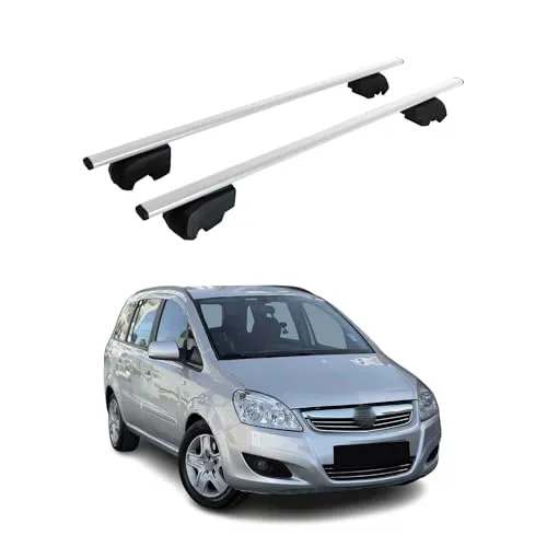 OMAC Dachträger für Opel Zafira B Typ A05 - Dachgepäckträger, leicht und abnehmbar, ideal für Fahrrad- und Skiträger, wasserbeständig und aerodynamisch für sicheres Reisen.