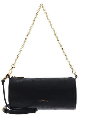 Coccinelle Aura Schultertasche schwarz E5QH0550201-001 - Damentaschen aus hochwertigem Leder, stilvoll und vielseitig für jeden Anlass.