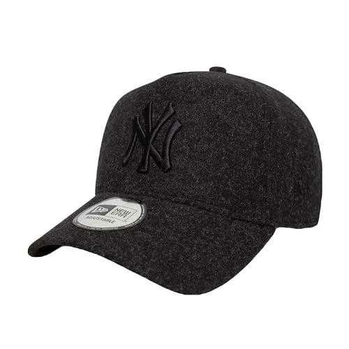 New Era A-Frame Snapback Cap MELTON New York Yankees schwarz - Stylische Snapback Cap für Herren, ideal für Freizeit und Sport. Mit bequemer Passform und hochwertigem Material für optimalen Tragekomfort.