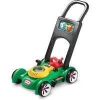 LITTLE TIKES 633614 Rasenmäher - Spielzeug-Rasenmäher für Kinder ab 3 Jahren, fördert die Kreativität und das Rollenspiel im Freien.