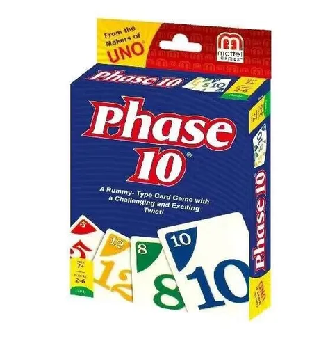 Phase 10 Kartenspiel Familienspiel 2 - 6 Spieler, ab 7 Jahre Spiel Spaß Spannung