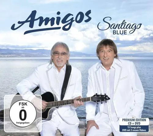 AMIGOS / SANTIAGO BLUE - DIGIPACK CD+DVD 2015 * NEU *