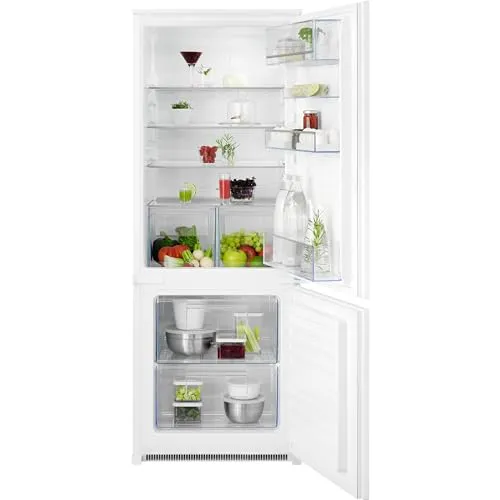 AEG TSC5S142ES Einbau-Kühl-Gefrierkombination - Kühlschrank mit 217 L und LowFrost-Technologie für weniger Eisbildung, sorgt für optimale Lagerung und Energieeffizienz.