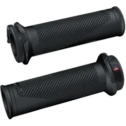 Macna Heated Grips - Beheizbare Motorrad Griffe für Männer - Erlebe angenehme Wärme beim Fahren mit den Macna Heated Grips. 4 Heizstufen und vibrationsdämpfendes Material sorgen für Komfort und Kontrolle auf jeder Strecke.