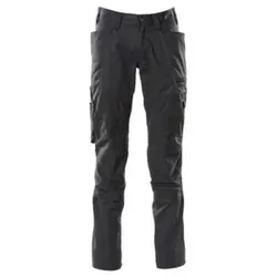 MASCOT® ACCELERATE Hose mit Knietaschen Schwarz 18579-442-09, Größe 82 C52 - Arbeits- & Schutzkleidung | Ergonomische Hose mit Knietaschen aus strapazierfähigem CORDURA® für optimale Bewegungsfreiheit und individuellen Knieschutz.