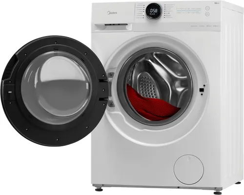 Midea MF200W100WB-14A Waschmaschine - Energieeffiziente Frontlader-Waschmaschine mit 10 kg Füllmenge und WLAN-Funktion für Smart Home Integration, ideal für moderne Haushalte.