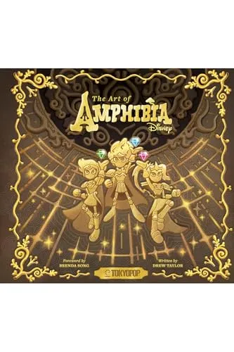The Art of Amphibia, Drew Taylor - Hardcover Kinderbuch, beeindruckende Illustrationen und kreative Einblicke in die Welt von Amphibia für Kinder bis 11 Jahre.